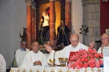 Misa y procesión de San Juan Bautista por el casco antiguo de Telde (Foto TA)